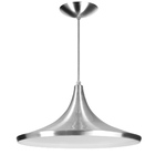 Luminária Pendente Chapeu Sala Jantar Escovado