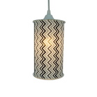 Luminária Pendente Cilíndrica Chevron