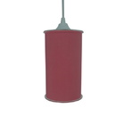 Luminária Pendente Cilíndrica Rosa