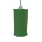 Luminária Pendente Cilíndrica Verde