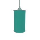 Luminária Pendente Cilíndrica Verde Claro