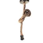 Luminaria Pendente Corda Retrô Vintage Gourmet Geek