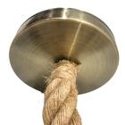 Luminaria Pendente Corda Retrô Vintage Gourmet Geek