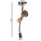 Luminaria Pendente Corda Retrô Vintage Gourmet Geek