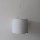 Luminária Pendente Cúpula Branca Para E27