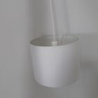 Luminária Pendente Cúpula Branca Para E27