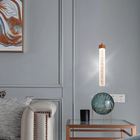 Luminária Pendente De Cristal Vidro Com Bolhas 3 Cores 30cm -