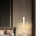 Luminária Pendente De Cristal Vidro Com Bolhas 3 Cores 30cm -