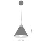 Luminária Pendente De Teto Cozinha Balcão Ilha Preto Cobre