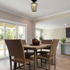 Luminária Pendente De Teto Finn Trançado Artesanal Caramelo