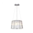 Luminária Pendente De Teto Inspiração Da Kartell Transp Geek