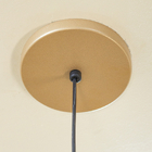 Luminária Pendente de Teto Lustre Sala Cozinha E27 Champagne