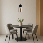 Luminária Pendente De Vidro 22cm Moderno E27 1lâmpada Bivolt