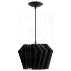 Luminaria Pendente Diamond Madeira Soquete E27 Mesa Sala Preto