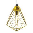 Luminária Pendente Dourado