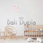 Luminária Pendente Duplo Madeira Bali 20cm Cq Soquete E27 Ros