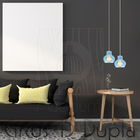 Luminária Pendente Duplo Madeira Circus 15cm Cq Soquete E27 A