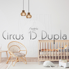 Luminária Pendente Duplo Madeira Circus 15cm Cr Soquete E27 R