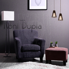 Luminária Pendente Duplo Madeira Koni 20cm Cr Marrom E27