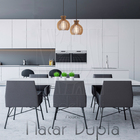 Luminária Pendente Duplo Madeira Nacar 18cm Cq Soquete E27 Rú