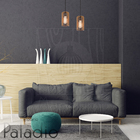 Luminária Pendente Duplo Madeira Paladio Cq Sala Jantar E27