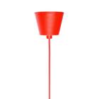 Luminária Pendente E27 - Vermelho