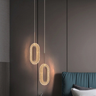 Luminária Pendente Elo Led Acrílico 3000k Branco Quente - Dou