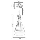 Luminária Pendente Funil Aluminio Tom Dixon New Cobre