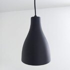 Luminária Pendente Garrafa 20x13.5cm Preto Bivolt