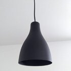 Luminária Pendente Garrafa 20x13.5cm Preto Bivolt
