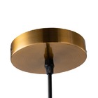 Luminária Pendente Globo Sit Metal Dourado Nordecor 1xe27