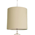 Luminária Pendente Infantil Coroa 25x25 1e-27 Cáqui