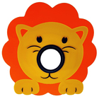 Luminária Pendente Infantil Leão Safari Bicho Zoo Animal Kid