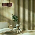 Luminária Pendente Infinita Modelo Ripado - Marrom