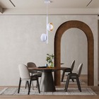 Luminária Pendente Jabuticaba Noruega 2 Lâmpadas Para Sala De