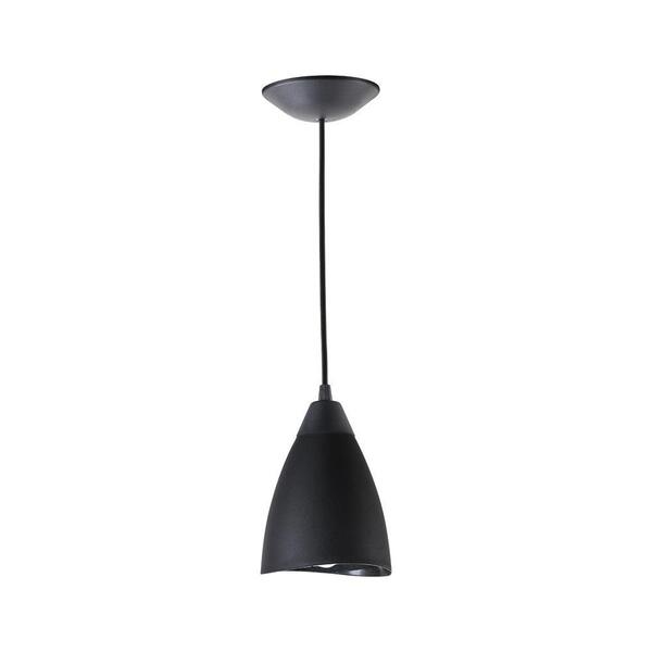 Luminária Pendente Joaquina Preto Preto Demi Autovolt 1ex27