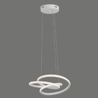 Luminária Pendente Led Kena Branco Cristal Nordecor