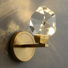 Luminária Pendente Led Pedra Vidro Cristal Legítimo