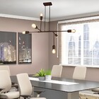 Luminária Pendente Long Metal Cobre Fosco Spotline