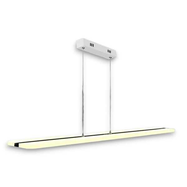 Luminária Pendente Lustre Led Sala 1 Barra Palito Mg127 - 110