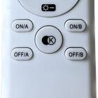 Luminária Pendente Lustre Led Sala 2 Círculos Cristal Mg139 1