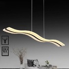 Luminaria Pendente Lustre Led Sala Curve 1 Barra  Mg126  - 11