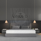 Luminária Pendente Madeira Circus 15cm E27 5 Unidades Pessego