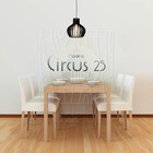 Luminária Pendente Madeira Circus 25cm Soquete E27 Sala Preto