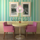 Luminária Pendente Madeira Gota 25cm E27 Sala Decoração Rosa