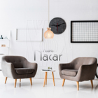 Luminária Pendente Madeira Nacar 18cm 5 Unidades Pessego