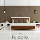 Luminária Pendente Madeira Paladio P E27 Preto Sala