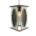 Luminária Pendente Marroquino Bege Grande