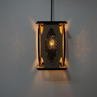 Luminária Pendente Marroquino Bege Pequena