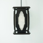 Luminária Pendente Marroquino Preta Pequena